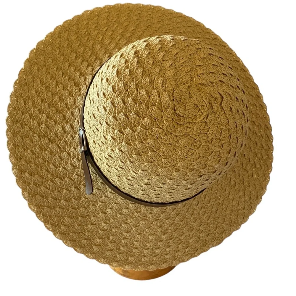 Made 100% Paper Hat  Band is Faux Leather High Quality